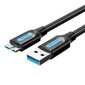 Vention USB 3.0/Micro-B, 0.5 m цена и информация | Juhtmed ja kaablid | hansapost.ee