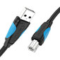 Vention USB 2.0/USB-B, 3 m hind ja info | Juhtmed ja kaablid | hansapost.ee