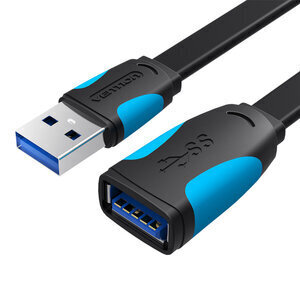 Vention Flat USB 3.0, 1m цена и информация | Juhtmed ja kaablid | hansapost.ee