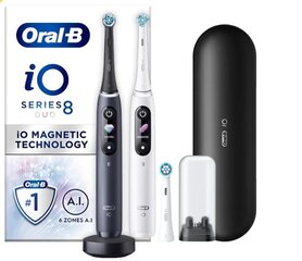 Oral-B iO Series 8 Duo Pack цена и информация | Электрические зубные щетки | hansapost.ee