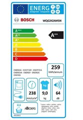 Bosch WQG242AMSN Serie 6 hind ja info | Pesukuivatid | hansapost.ee