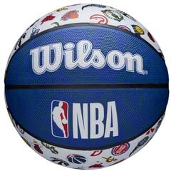 Баскетбольный мяч Wilson NBA WTB1301XBNBA цена и информация | Баскетбольные мячи | hansapost.ee