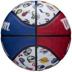 Баскетбольный мяч Wilson NBA WTB1301XBNBA цена и информация | Баскетбольные мячи | hansapost.ee