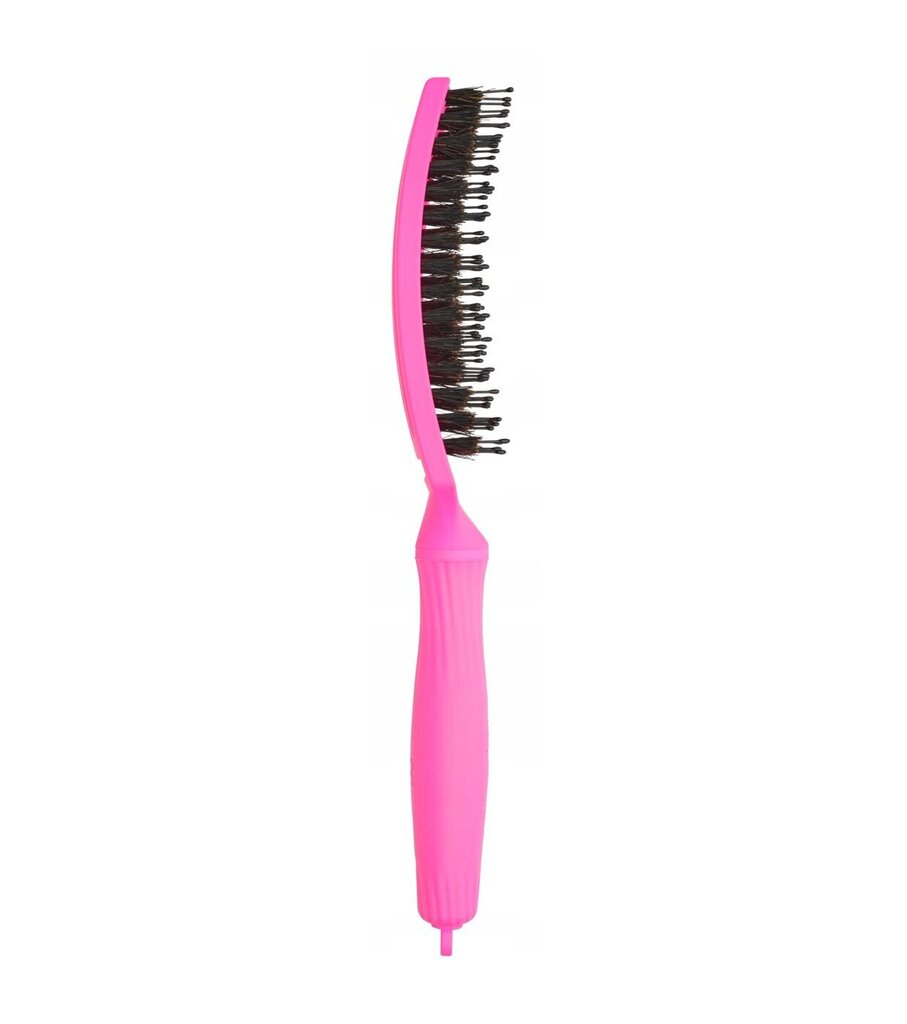 Juuksehari Olivia Garden Fingerbrush Combo Medium Pink 1 tk цена и информация | Kammid, juukseharjad ja juuksuri käärid | hansapost.ee