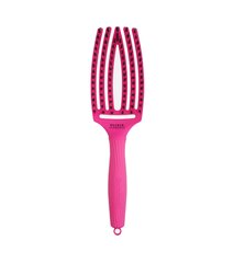 Juuksehari Olivia Garden Fingerbrush Combo Medium Pink 1 tk hind ja info | Kammid, juukseharjad ja juuksuri käärid | hansapost.ee