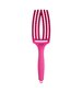 Juuksehari Olivia Garden Fingerbrush Combo Medium Pink 1 tk цена и информация | Kammid, juukseharjad ja juuksuri käärid | hansapost.ee