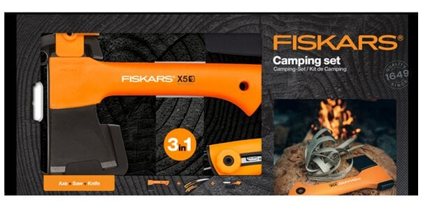 Tööriistade komplekt Fiskars Camping Set price and information | Aiatööriistad | hansapost.ee