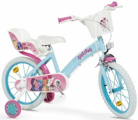 Детский велосипед MyLittlePony Toimsa 16, синий цена и информация | Велосипеды | hansapost.ee