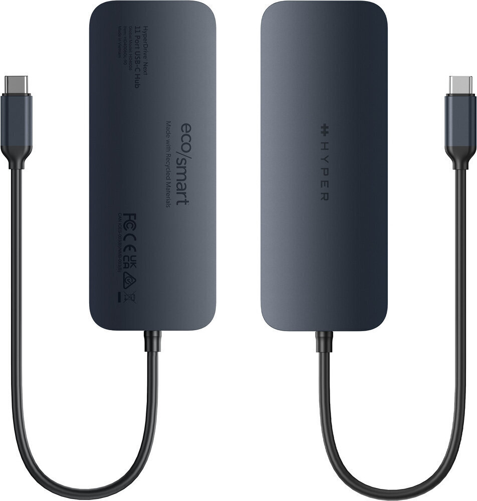 HyperDrive Next 11 Port Dua Hdmi/Usb-C hind ja info | Juhtmed ja kaablid | hansapost.ee