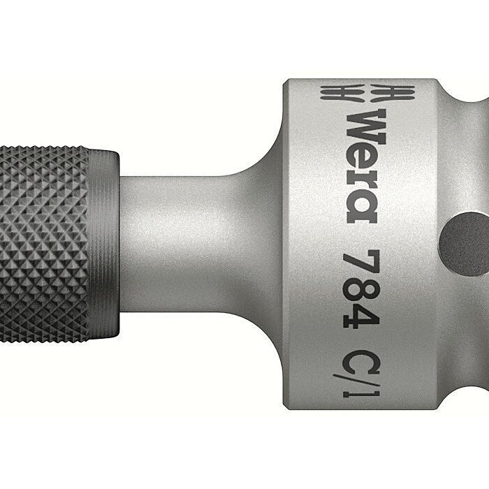 Wera 784 C 1/2" adapter 1/4" kuuskant kruvikeeraja otsakutele цена и информация | Käsitööriistad | hansapost.ee