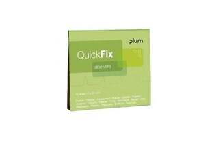 Plaastrid QuickFix aloe vera (pakett 45 tk.) цена и информация | Аптечки | hansapost.ee