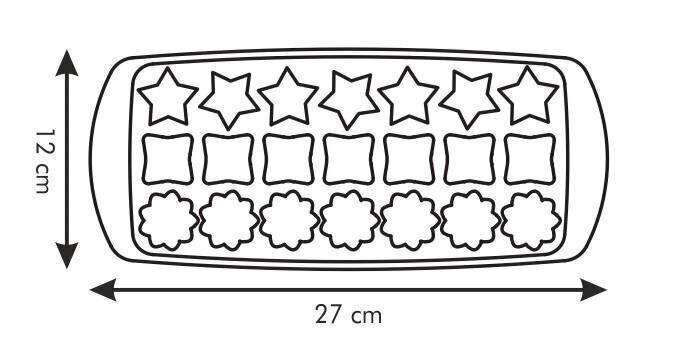 Tescoma Presto jäävorm, 27x12 cm цена и информация | Köögitarbed | hansapost.ee