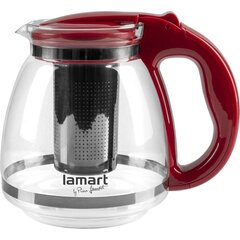 Lamart klaasist teekann Red Verre, 1,5 L цена и информация | Чайники, кофейники | hansapost.ee