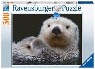 Pusle Ravensburger saarmas 16980, 500 tk hind ja info | Pusled lastele ja täiskasvanutele | hansapost.ee