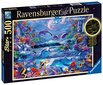 Pusle Ravensburger Moonlight, 15047, 500 tk цена и информация | Pusled lastele ja täiskasvanutele | hansapost.ee
