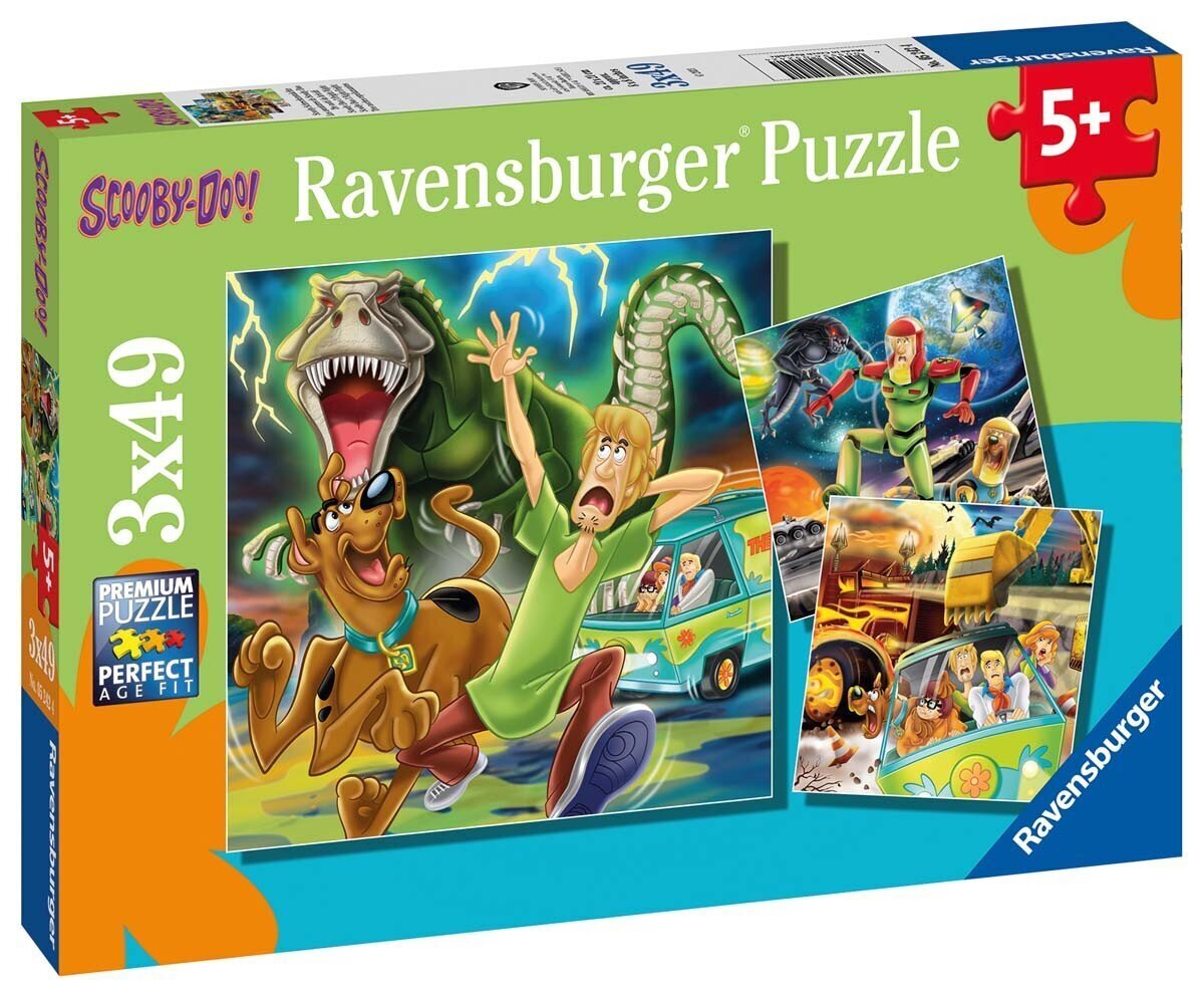 Pusle Ravensburger Scooby Doo, 5242 hind ja info | Pusled lastele ja täiskasvanutele | hansapost.ee