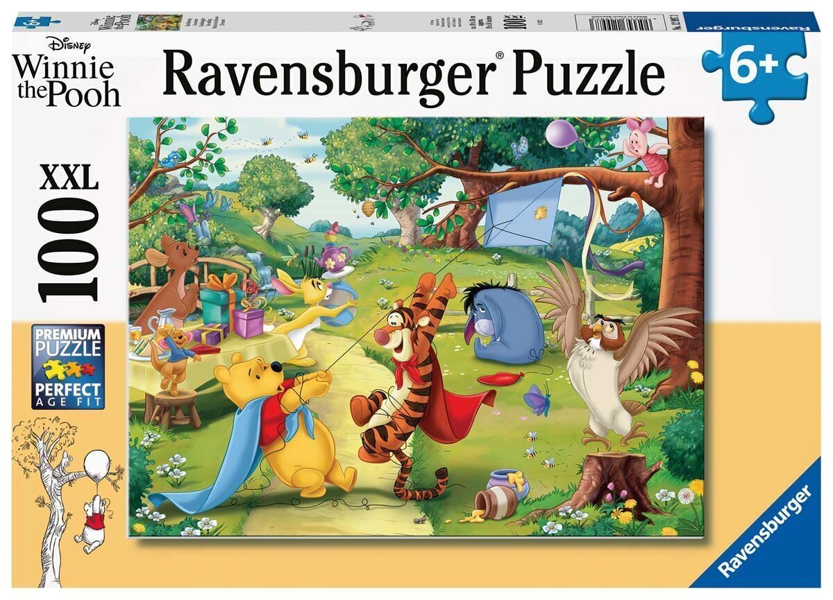 Pusle Ravensburger Karupoeg Puhh, 100 tk цена и информация | Pusled lastele ja täiskasvanutele | hansapost.ee