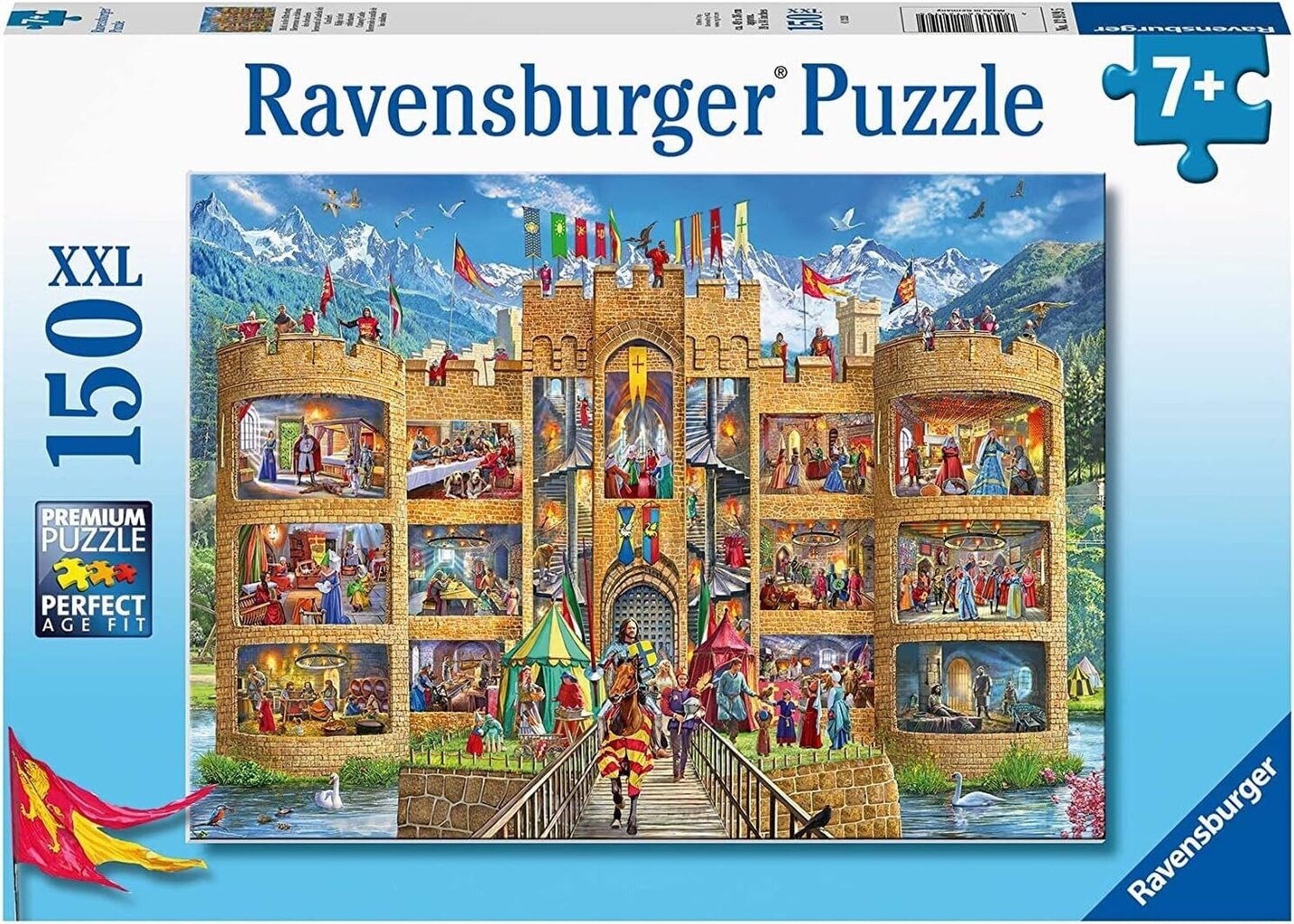 Pusle Ravensburger loss 12919, 150 tk цена и информация | Pusled lastele ja täiskasvanutele | hansapost.ee