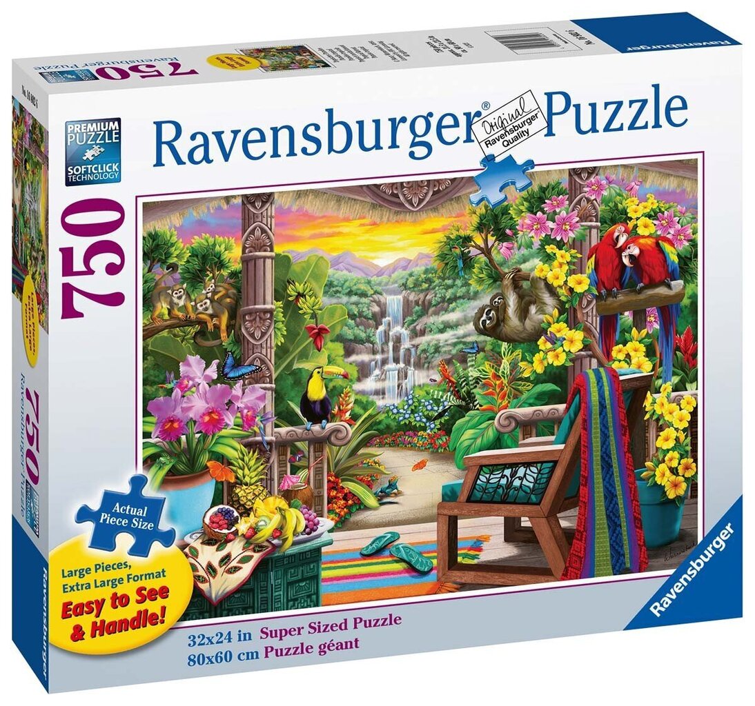 Pusle Ravensburger Tropical Retriat, 16802, 750 tk hind ja info | Pusled lastele ja täiskasvanutele | hansapost.ee