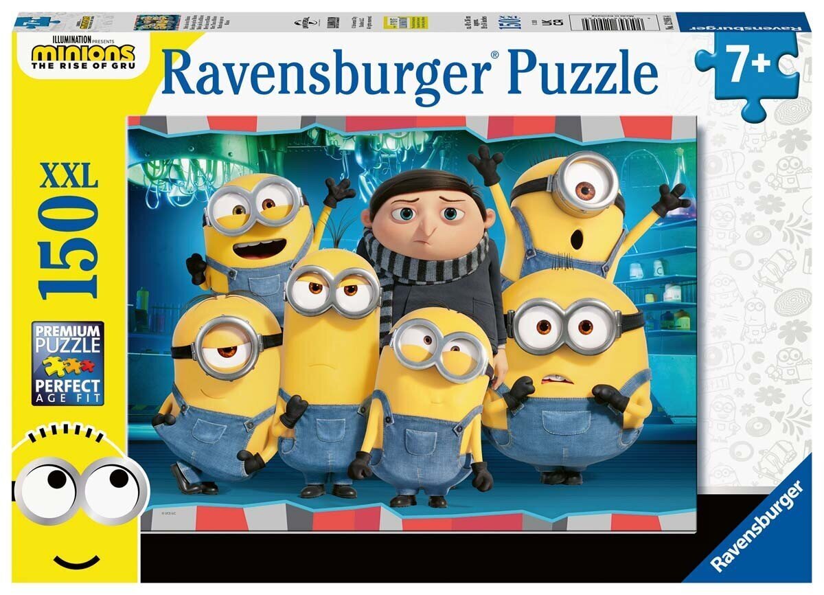 Pusle Ravensburger Minions, 150 tk цена и информация | Pusled lastele ja täiskasvanutele | hansapost.ee