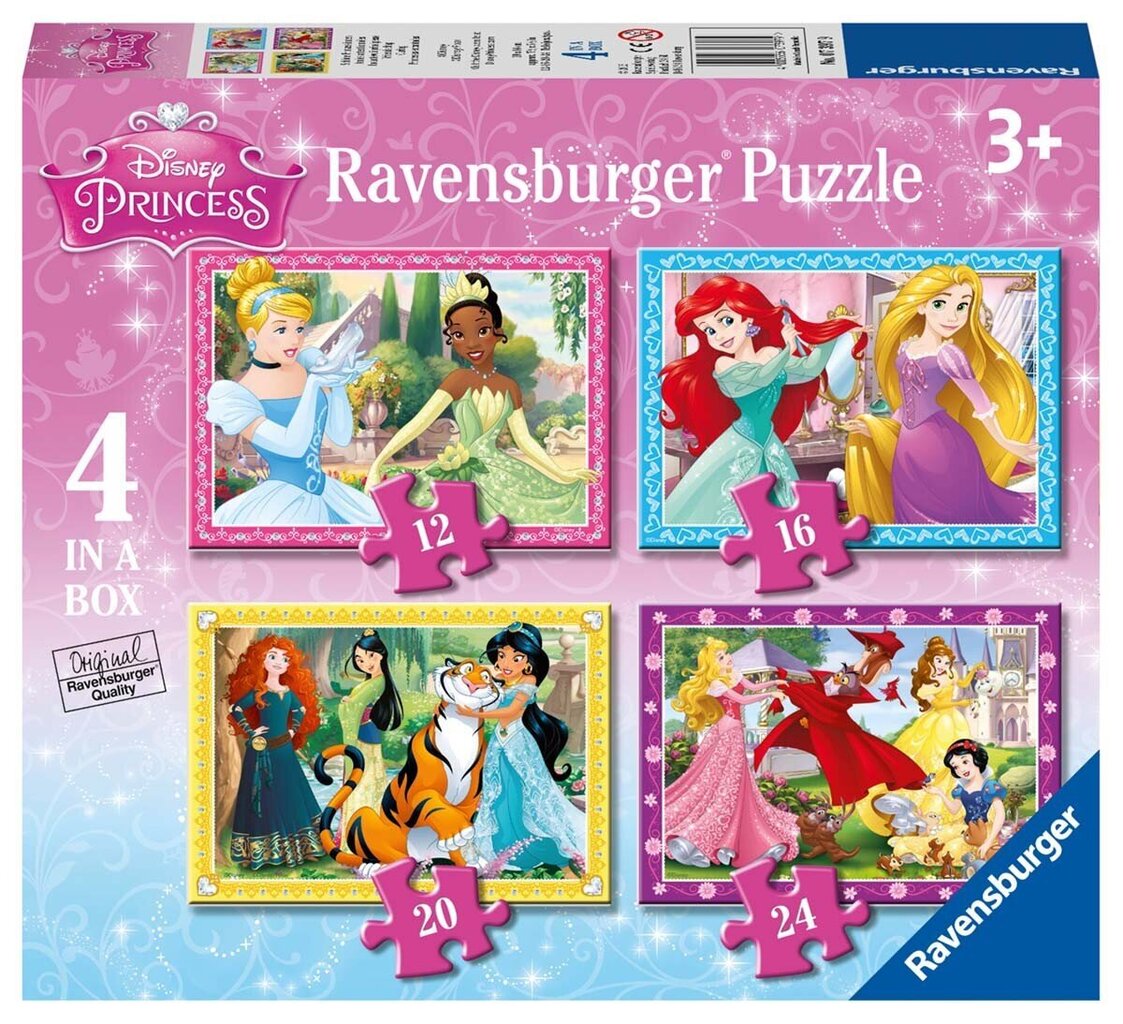 Mõistatus Ravensburger Disney Princes, 16.12.2024 hind ja info | Pusled lastele ja täiskasvanutele | hansapost.ee