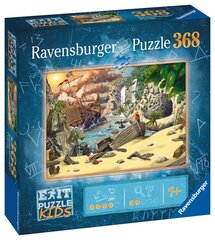 Pusle Ravensburger Exitkids Pirate Adventure, 12954, 368 tk hind ja info | Pusled lastele ja täiskasvanutele | hansapost.ee