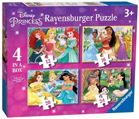 Ravensburger Puzzle DPR: Disney Princess 12/16/20/24P 3079 цена и информация | Пазлы | hansapost.ee