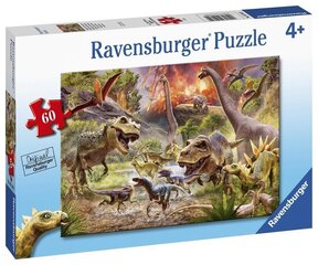 Pusle Ravensburgeri dinosaurus, 5164, 60 tk hind ja info | Pusled lastele ja täiskasvanutele | hansapost.ee