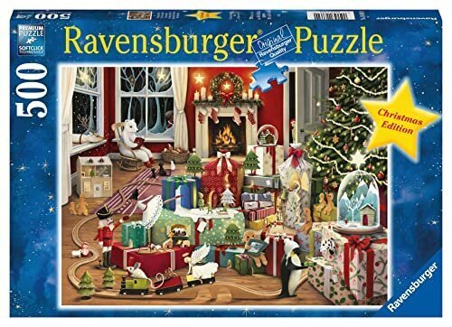 Pusle Ravensburger Enchanted Christmas, 500 tk цена и информация | Pusled lastele ja täiskasvanutele | hansapost.ee