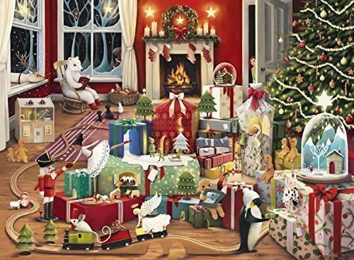 Pusle Ravensburger Enchanted Christmas, 500 tk цена и информация | Pusled lastele ja täiskasvanutele | hansapost.ee