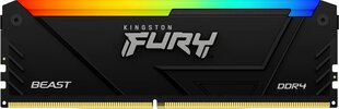 Kingston Fury Beast RGB (KF436C18BB2A/32) цена и информация | Объём памяти (RAM) | hansapost.ee