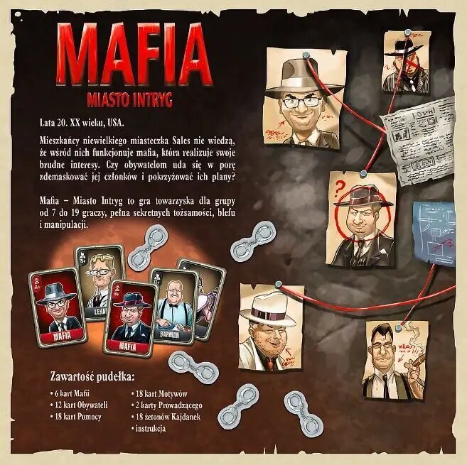 Lauamäng Mafia, ENG hind ja info | Lauamängud ja mõistatused perele | hansapost.ee