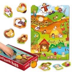 Mäng Montessori Baby Box Farm hind ja info | Beebide mänguasjad | hansapost.ee