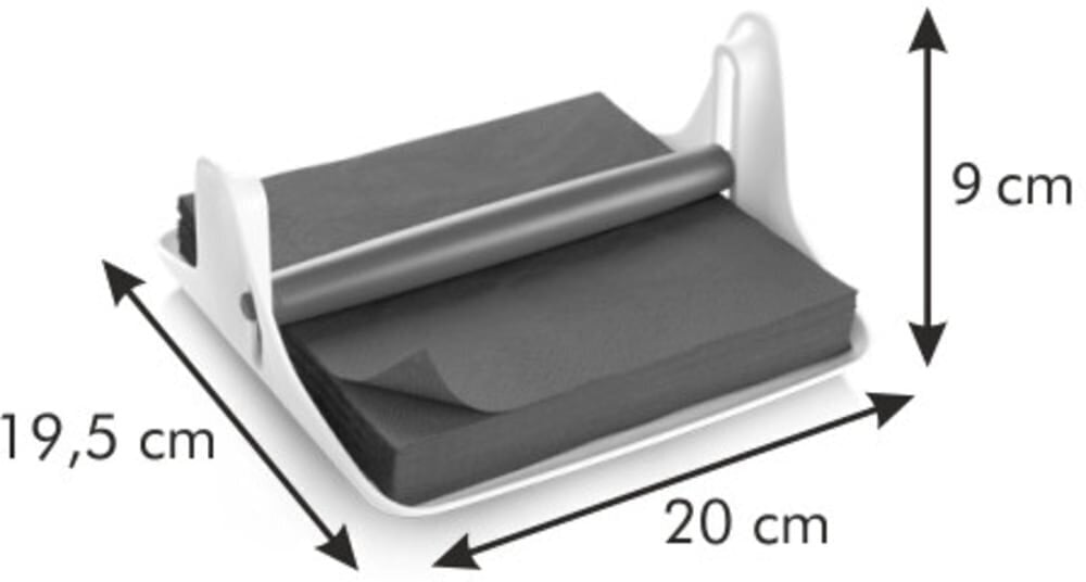 Tescoma Vitamino salvrätikuhoidja, 20x19,5x9 cm цена и информация | Köögitarbed | hansapost.ee