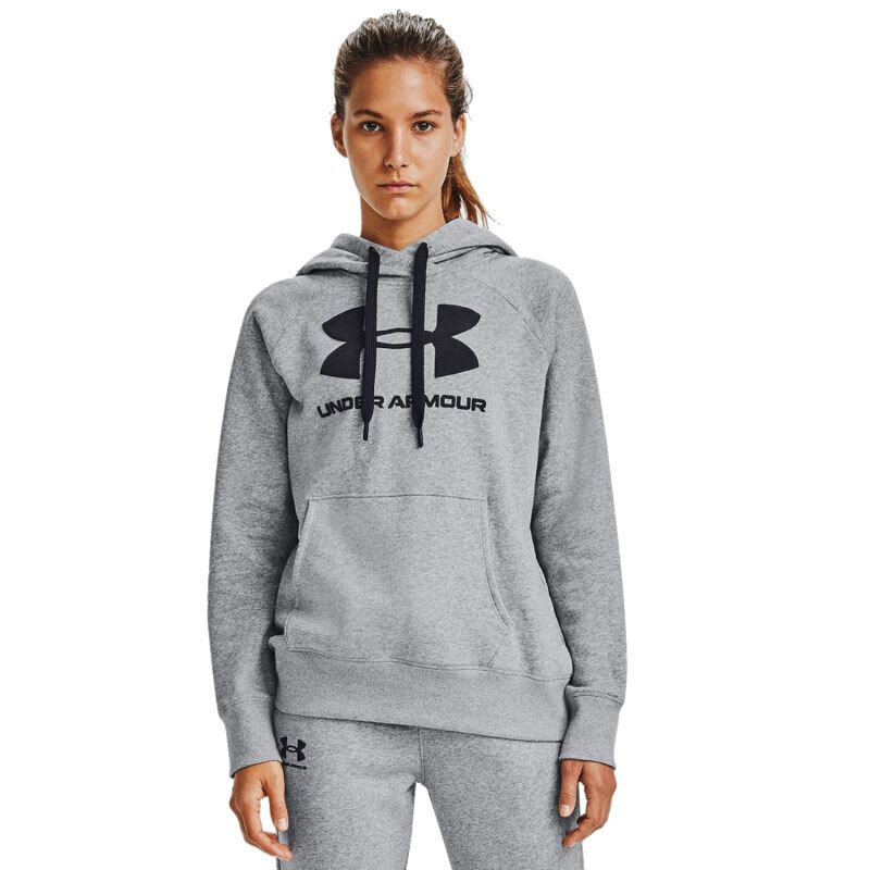 Dressipluus naistele Under Armour Rival Fleece Logo, hall цена и информация | Spordiriided meestele | hansapost.ee