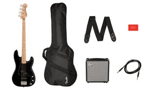 Basskitarri komplekt Fender Aff Bass PJ Pack, Rumble 15 hind ja info | Kitarrid | hansapost.ee