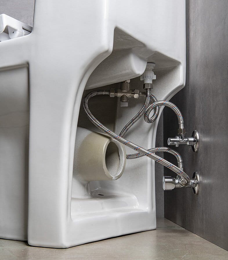 Kompaktne WC pott valamuga 36,5x78x72cm + soft-close kaas + kraan, universaalne äravool: vertikaalne või horisontaalne Hygie цена и информация | WС-potid | hansapost.ee