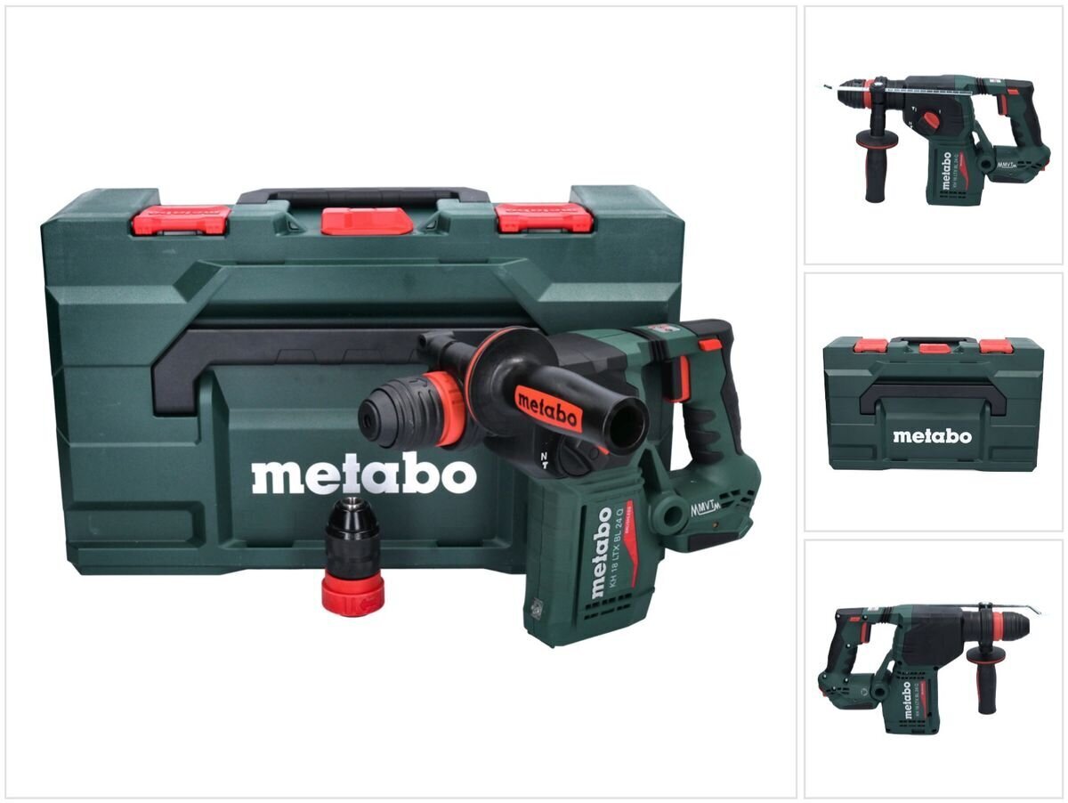 Akuperforaator Metabo KH 18 Ltx Bl 24 Quick korpus MetaBox, ilma aku ja laadijata цена и информация | Lööktrellid | hansapost.ee