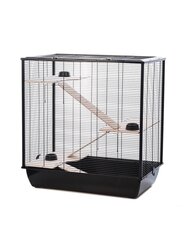 Puur närilistele Interzoo Frodo + Wood, 78 cm, must price and information | Cages and accessories for small animals | hansapost.ee