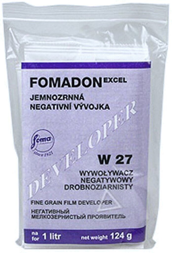 Foma Fomadon Excel W27, 1L hind ja info | Fotoaparaatide lisatarvikud | hansapost.ee