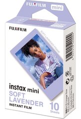 Фото бумага Fujifilm Instax Mini 1x10 Soft Lavender цена и информация | Аксессуары для фотоаппаратов | hansapost.ee