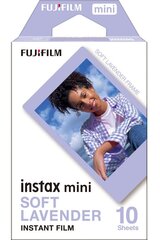 Fujifilm Instax Mini Soft Lavender, 10pl price and information | Camera accessories | hansapost.ee