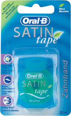 Hambaniit Oral-B Satin Tape Mint 25 m hind ja info | Hambaharjad, hampapastad ja suuloputusvedelikud | hansapost.ee
