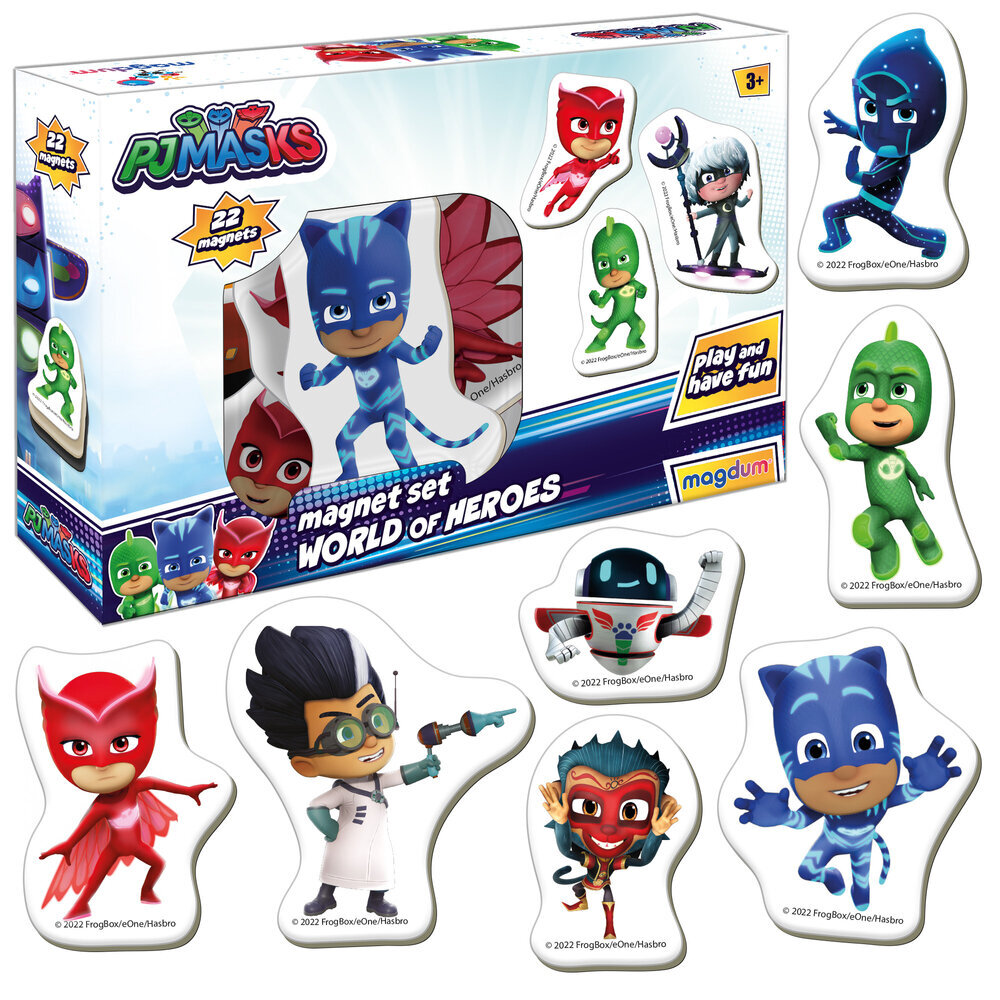 Magnetite komplekt PJ Masks hind ja info | Arendavad laste mänguasjad | hansapost.ee