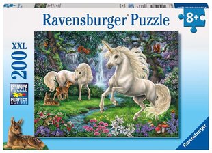 Mõistatus Ravensburger Unicorns, 200 tk hind ja info | Pusled lastele ja täiskasvanutele | hansapost.ee