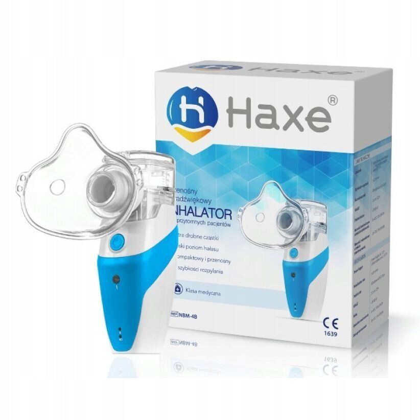 Kaaskantav inhalaator Haxe NBM-4B цена и информация | Aspiraatorid, beebikaalud ja termomeetrid | hansapost.ee