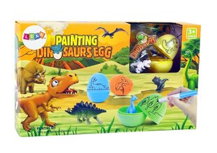 Loominguline komplekt Painting Dinosaurs Egg Lean Toys цена и информация | Игрушки для мальчиков | hansapost.ee