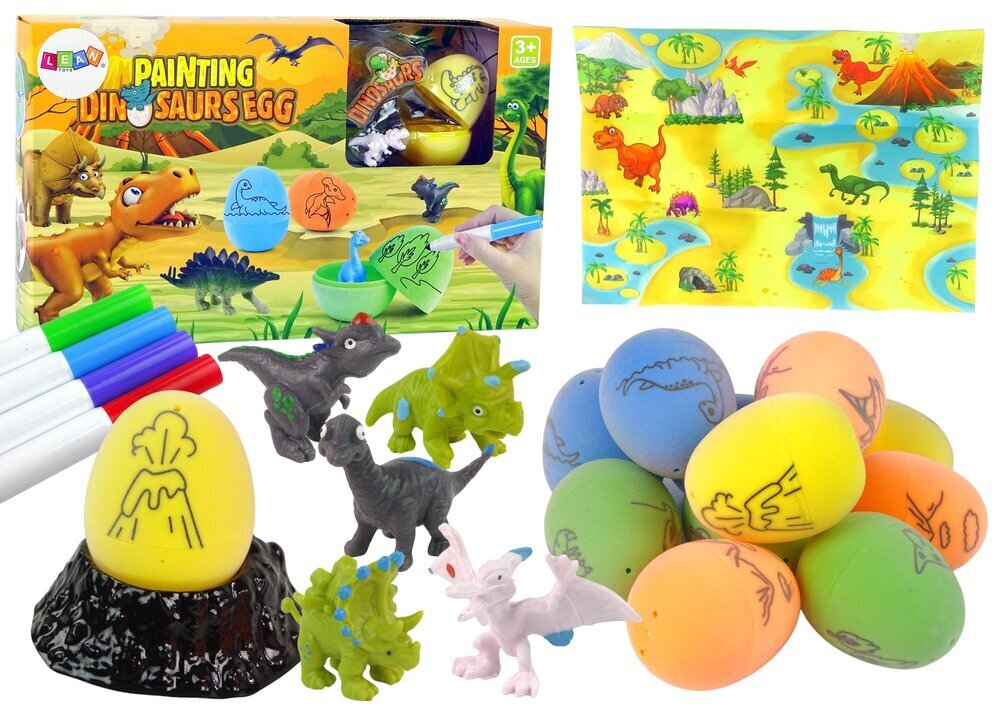 Loominguline komplekt Dinosauruse munad Lean Toys hind ja info | Mänguasjad poistele | hansapost.ee