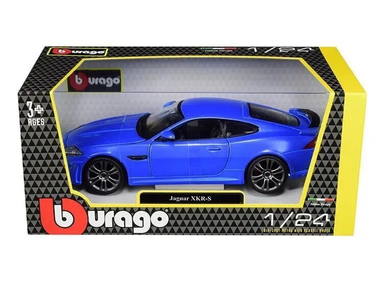 Lasteauto Bburago Jaguar XXR-S, sinine цена и информация | Mänguasjad poistele | hansapost.ee