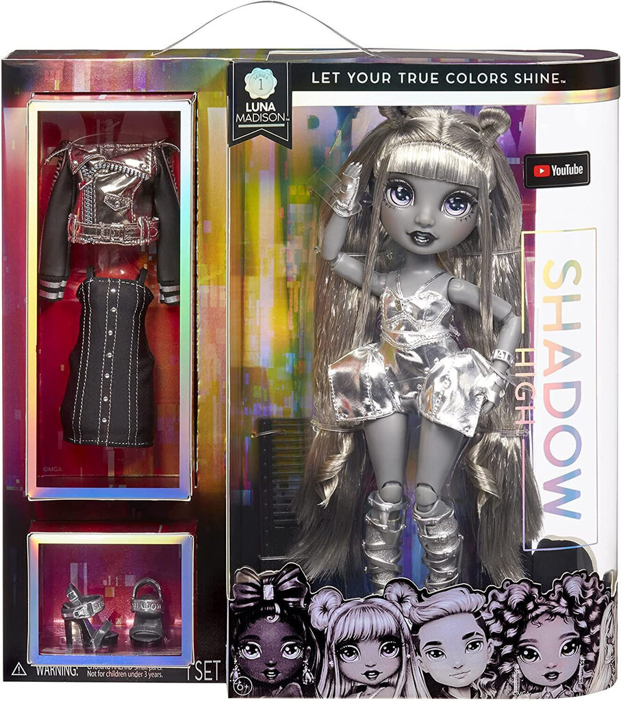 Nukk Shadow High Luna Madison Doll цена и информация | Mänguasjad tüdrukutele | hansapost.ee